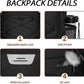 LARIPOP Basketball Bag, Sports Backpack with Ball Holder & Shoe Compartment, Water Resistant Gym Bag for Soccer Volleyball Travel
