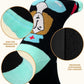 Thick Soft Cotton Compression Socks for Women Men 15-20mmHg Knee High Breathable Cotton Socks for All Day Comfort