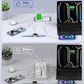 50W USB C Wall Charger Block,5-Port C Charger Fast Charging Block PD Power Adapter +QC 3.0 Multiport Type C Box Charger Cube USB A Wall Plug for iPhone 16/15/14/13 Pro Max Plus,Samsung(Green)(2-Pack) - Roamly