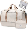 Extra Large Travel Duffle Bag,Carry on Overnight Weekend Bag with Shoes Compartment,Weekender Bags for Women for Travel Business Trips Sport Hospital