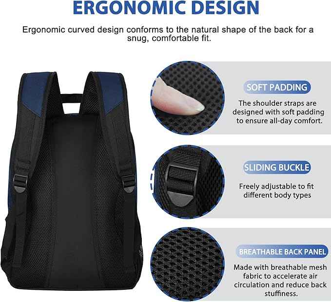 LARIPOP Soccer Backpack Soccer Bag with Ball Holder & Shoe Compartment Youth Sports Equipment Training Bag