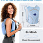 Lightweight Running Vest for Women Men, Adjustable Hydration Backpack with 500ml TPU Soft Flask, Breathable Reflective Large Capacity Water Backpack for Running Cycling Marathon Hiking