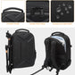MOSISO Camera Backpack, DSLR/SLR/Mirrorless Photography Camera Bag Waterproof Artistic Geometric Hardshell Case with Tripod Holder&15-16 inch Laptop Compartment for Canon/Nikon/Sony, Black