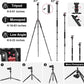 JOILCAN Tripod for Camera, 81" Aluminum Camera Tripod Monopod for DSLR, Heavy Duty Travel Tripods for Spotting Scope Binoculars Laser Level, Payload 35Lb