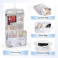 10 Set Compression Packing Cubes for Travel Essentials,Compressible Expandable Packing Cubes for Suitcase,OlarHike Luggage Organizer Bags for Travel,Handy Helper for Organizing Clothes(White Marble) - Roamly