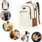 MATEIN 15.6inch Travel Laptop Backpack, Cute Anti Theft Slim Sturdy Laptops Backpack with USB Charging Port, Water Resistant College Computer Bag Gift for Men & Women Nurse