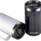 KXIAOCHEN 20oz Insulated Coffee Mug with Lid, Stainless Steel Coffee Cup, Double Wall Vacuum Coffee Tumbler with Handle, Premium Thermal Travel Coffee Mug (Glitter Black White 2Pack)