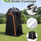 Large Shower Tent, Portable Privacy Tent with Mesh Floor & Carrying Bag, Lightweight & Sturdy, Easy Set Up, Portable Changing Room for Camping & Hiking, Fishing, Beach