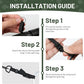Binocular Harness Strap Compatible with Vortex Binoculars, X-Shape Adjustable Bino Chest Harness for Hunting, Birding, Hiking & Outdoor Activities, Comfortable Decompression Strap System