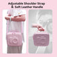 Hard Camera Case Bag Compatible with Canon EOS Rebel T7/T100/T6/R50/R6 or Kodak Pixpro AZ405/AZ425/AZ255/AZ401/AZ252/AZ528 DSLR Camera,for Canon Sony Kodak Panasonic Nikon Mirrorless Camera,Pink
