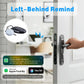 Air Tracker 4 Pack, Smart Bluetooth Tracker Works with Apple Find My (iOS Only), Item Finder Trakcer Tag Locator for Keys, Luggage, Backpack, IP67 Waterproof, Blue