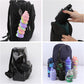Collapsible Water Bottles for Kids, Students, Adults, Reusable BPA Free Silicone Foldable Sports Water Bottles for Travel Camping Hiking, Folding Travel Water Bottles, Gary