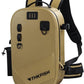 THKFISH IPX8 Waterproof Fishing Backpack with Rod Holder, Lightweight Fishing Sling Bag, Move Freely Fish Gifts for Men