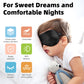 Silk Sleep Eye Mask for Kids, 100% Real Natural Pure Silk Sleeping Masks, Blindfold Sleep Eye Cover with Adjustable Strap, Soft & Lightweight Night Eyeshade for Boys Girls Teens (2 Pack)