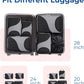 BAGSMART Compression Packing Cubes - 6 Set Travel Packing Cubes for Suitcases, Compression Suitcase Organizers with Shoe Bag