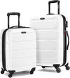 Samsonite Omni PC Hardside Expandable Luggage with Spinner Wheels, White, 2-Piece Set (20/24)