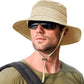 Sun Hats for Men Women Fishing Hat UPF 50+ Breathable Wide Brim Summer UV Protection Hat