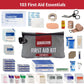 Pac-Kit Watertight Explorer 3 First Aid Kit for Hiking, Camping and Outdoor Activities, 103 Pieces