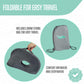 Foldable Sit Bone Seat Cushion - for Sit Bone Pain, Hip, Butt, Ischial Tuberosity, Hamstrings, and Sciatica Pain Relief - for Home, Office, and Driving…