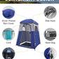 KingCamp Shower Tent, Portable Privacy Tent Outdoor Camping 1/2 Room Toilet Tents with Shower Bag & Dressing Room for Beach, Camping & Hiking