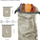 Travel Laundry Bag, Pump Free Vacuum Storage Bag Reusable Compression Dirty Clothes Travel Bag Waterproof Wet Dry Bags Large Capacity Space Saver Bags Camp Clothes Organizer (1 Pcs)(Gray, M)