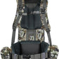 SPIKA Hunting Backpacks for Men, Meat Hauler Frame Pack with Rifle Holder, 40L/80L Extendable + Capacity for Bow Rifle Gun
