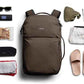 Bellroy Lite Travel Pack 30L (carry-on backpack, travel backpack for international travelers, with laptop pocket, interior packing cells and tuck-away shoulder straps) - RiverRock