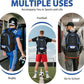 LARIPOP Soccer Backpack Soccer Bag with Ball Holder & Shoe Compartment Youth Sports Equipment Training Bag