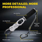 2-in-1 Fish Lip Gripper, One-Finger Operation Aluminum Alloy Fish Gripper with Scale, 40lb Weighing Fish Grabber for Large Fish, 360° Swivel Handle, Corrosion-Resistant for Saltwater & Freshwater