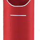 Hanging Laundry Hamper Bag Behind Door Hampers for Laundry Hanging Save Space Zipper Laundry Hamper Door Hanging with 2 PCs Stainless Steel Hooks Suction Hooks for Wall/Bathroom (Red