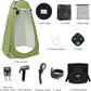 Pop Up Shower Tent for Camping, Portable Outdoor Privacy Shower Tent with 6000mAh Rechargeable Shower