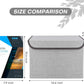 Linen Fabric Foldable Storage Cube Bin Organizer Basket with Flip-Top Lid & Handles, Large Clothes Blanket Box for Home, Office, Closet, Light Gray, 4 Pack 14.6 x 9.5 x 9.5”