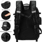 Hp hope Fishing Backpack with Rod Holders & Cooler, 40L Fishing Tackle Bag Fishing Tackle Storage Backpack Fishing Gear for Camping, Black Camo