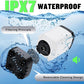 Portable Shower for Camping, [Long-Lasting] Spopal 6000mAh Rechargeable Camping Shower with Intelligent LED Display, 4 Spray Modes, IPX7 Waterproof Outdoor Camp Pump for Hiking, Travel, Car, Pet