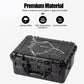 small Hard case Waterproof Hard Case with DIY Customizable Foam Insert Portable Protective Case with Knife for Camera Drones Equipments Tools Test Instruments 14.2''x11.4''x6.3''