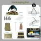 Camping Shower Tent Deluxe Changing Room Easy Set Up Privacy Shelter,Large Toilet Tent with Floor Drain Design for Beach, Camping,Hiking with Stakes and Ropes for Stability
