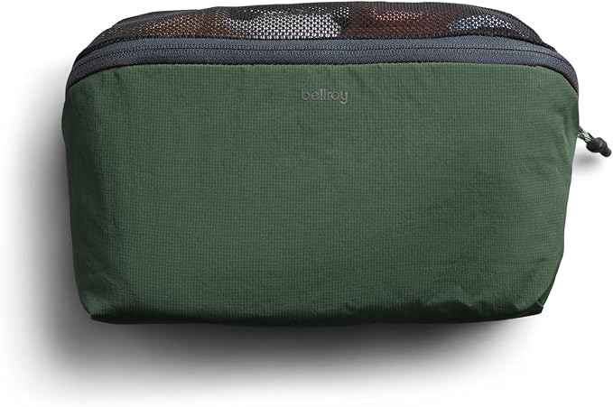 Bellroy Packing Cube 4L (Organizer Packing Pouch with Internal Zip Pocket and Durable, Lightweight Design) - Spruce