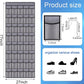 40 Mesh Pocket Over the Door Shoe Organizer,Hanging Shoe Rack for Closet Storage Holder for Dorm Room College Classroom Storag(Grey)