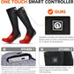 SNOW DEER Upgraded Rechargeable Electric Heated Socks，Ultimate Foot Warmer for Men & Women, Perfect for Skiing, Camping, Hiking, Motorcycling, &Outdoor Riding in Winter