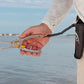 danco 7.5" Aluminum Fishing Side Cutters with Sheath, Fishing Line and Wire Cutter, Saltwater Safe, Fresh/Saltwater Fishing