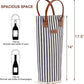 ZORMY Single Bottle Insulated Wine Tote, 1 Bottle Wine Carrier Bag Padded Wine Cooler Perfect Wine Lover's or Wedding Gift-Stripe (Srtipe)