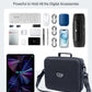 Luxtude Electronic Organizer Travel Case Large, Hard Case for Electronics, EVA Tech Organizers, Travel Cable Bag with Shoulder Strap, Charger Organizers Carrying Cases for iPad(Up to 11’’)
