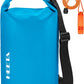 HEETA Waterproof Dry Bag for Women Men(Upgraded Version) 5L/10L/20L/30L/40L Roll Top Lightweight Dry Storage Bag Backpack with Emergency Whistle for Travel, Swimming, Boating, Kayaking, Camping, Beach