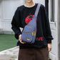 Small Sling Bag For Women Men Casual Crossbody Sling Backpack