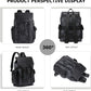 KingTo Laptop Backpack for Men Luxury Anti-Theft Travel Backpack Casual Business Waterproofing Computer Bag (A-Gray)