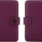 ZOPPEN Passport Holder Women, Passport Cover Travel Wallet Rfid Blocking Passport Wallet Cover Case Travel Essentials Document Organizer, Grape Purple