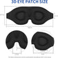 Sleep Eye Mask, 3D Eyes Mask for Sleeping, Contoured Cup Night Blindfold Eye Mask with Adjustable Strap