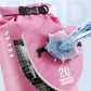 HEETA Waterproof Dry Bag with Front Zippered Pocket for Women Men, 5L/10L/20L/30L/40L Roll Top Lightweight Dry Storage Bag Backpack for Travel, Kayaking, Boating, Rafting, Camping, Hiking & Beach