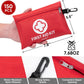 PTEROMY 150 Piece Mini First Aid Kit, Portable Small Emergency Kits Compact 1st Aid Kit for Car, Travel, Home, Camping, Outdoor, Hiking