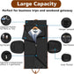 Convertible Garment Duffel Bag for Travel - Carry On Garment Bags With Toiletry Bag Large Weekender Bag for Men Women 2 in 1 Hanging Suitcase Suit Travel Duffel Overnight Bags 4pcs Set